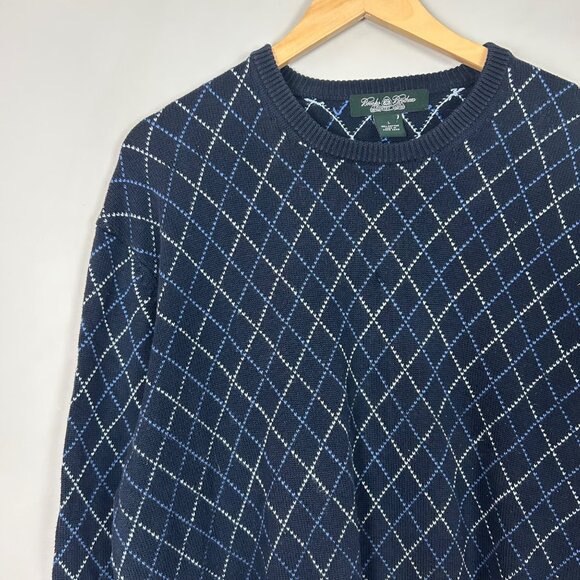 Vintage Brooks Brothers Crewneck Sweater Golf Preppy Old Money Size Large Men's - Picture 2 of 4